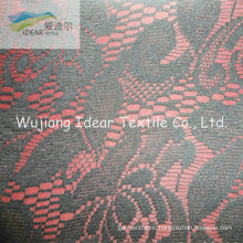 Lace Fabric Bonded With Polyester Fabric For Garment